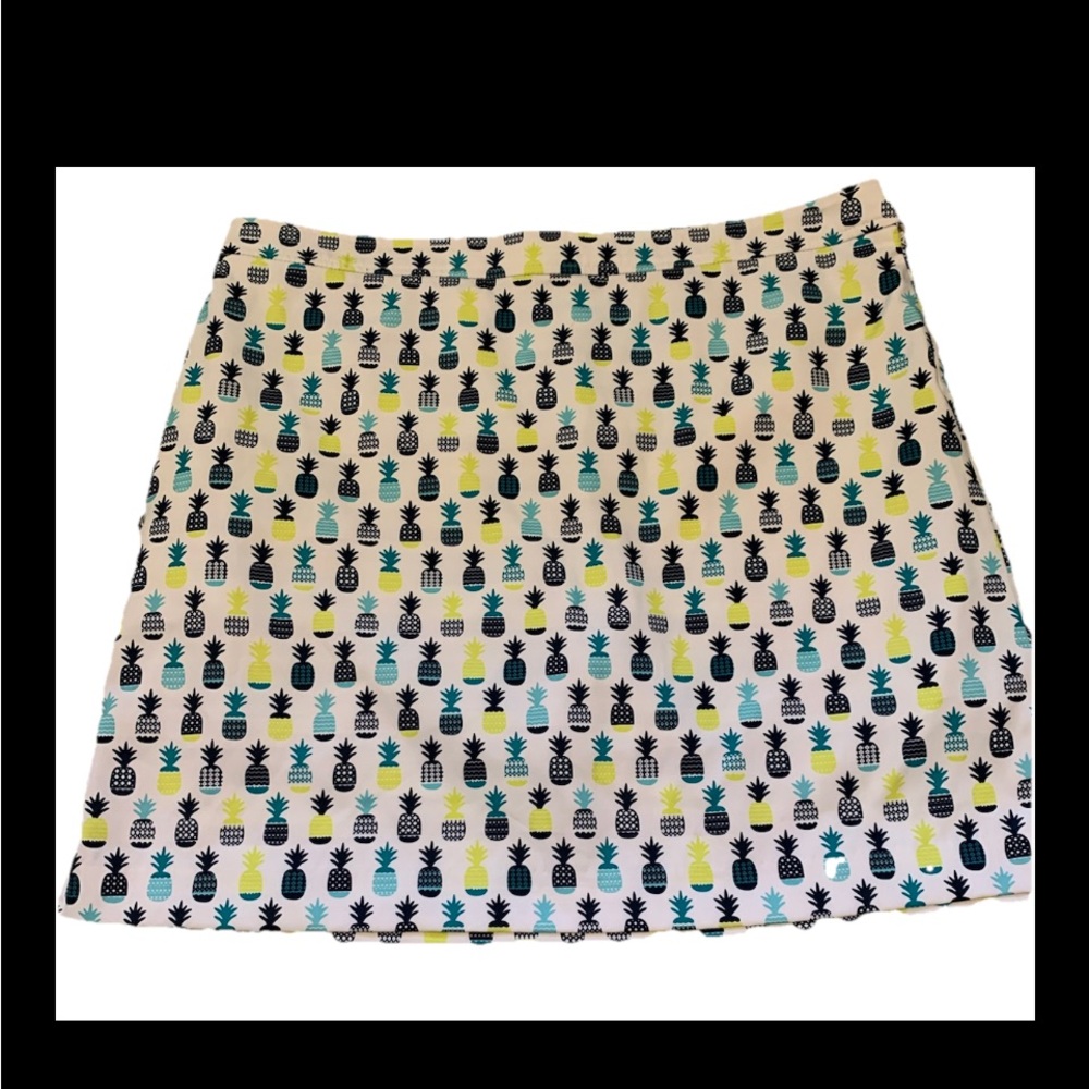 Cracked Wheat Audrey Golf Skort Womens 12 Pineapple